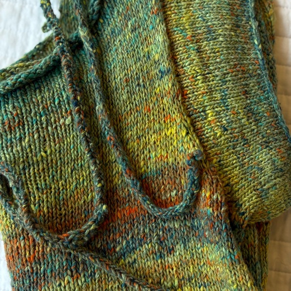 Hand Knit Wrap Tunic Top - Picture 8 of 8